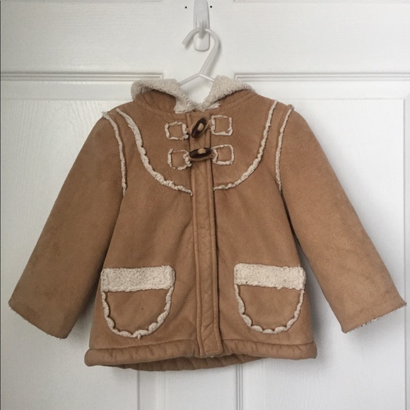 Old Navy Suede Coat - Picture 1 of 5
